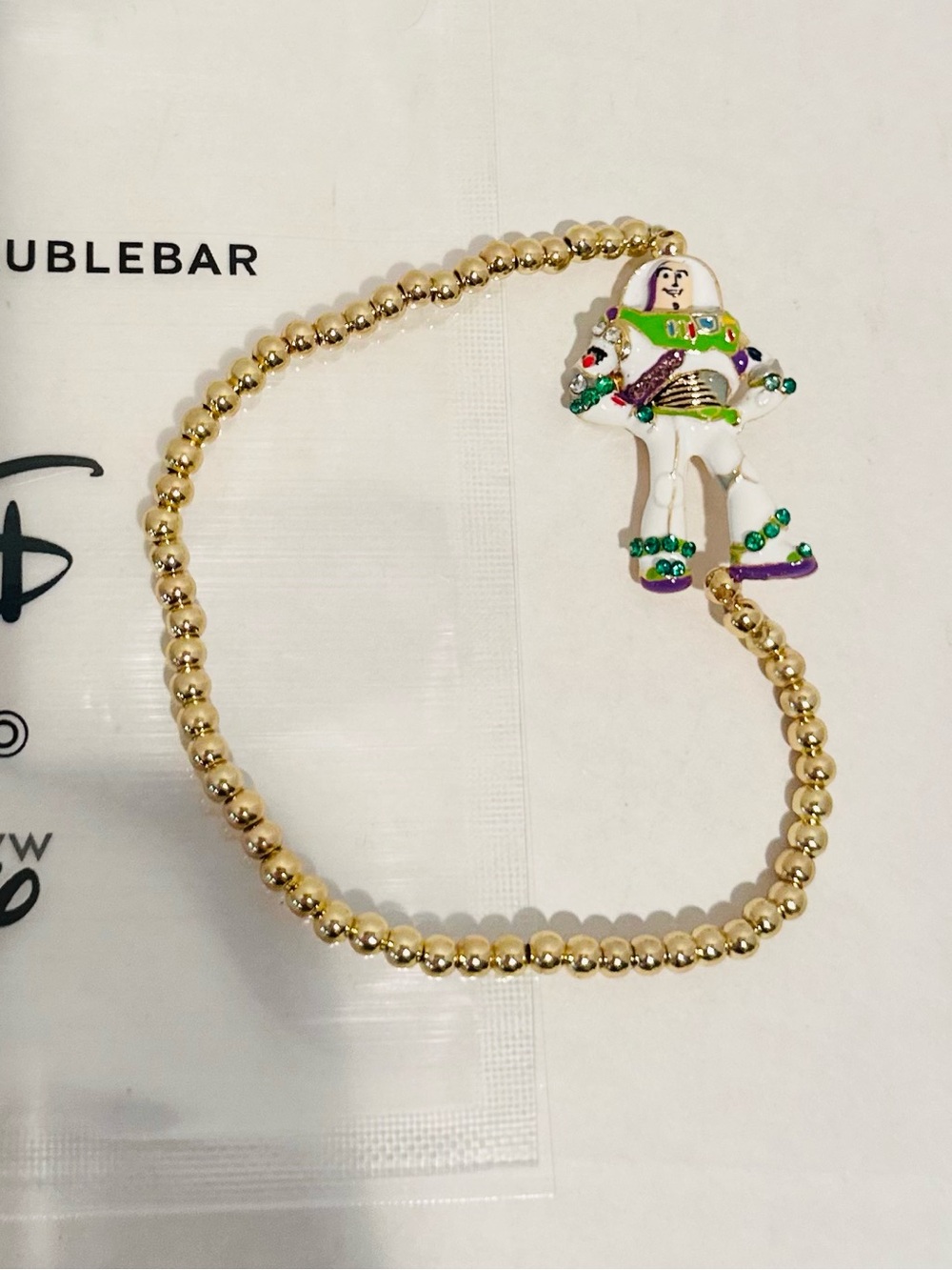 Baublebar NWT Disney Toy Story Buzz Pisa Bracelet